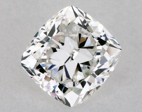 GIA 1.01 Carat F-SI1 Ideal Cut Cushion Modified Diamond